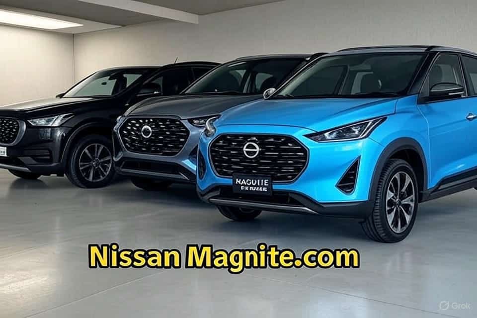 Nissan Magnite N-Connecta B4D 1.0 Petrol MT in showroom front view